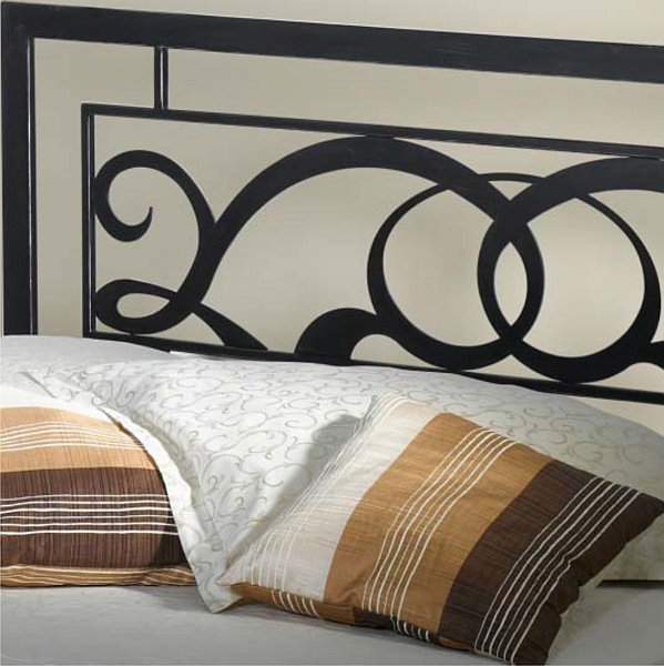 GRANADA kovová kovaná dvoulůžková postel kanape