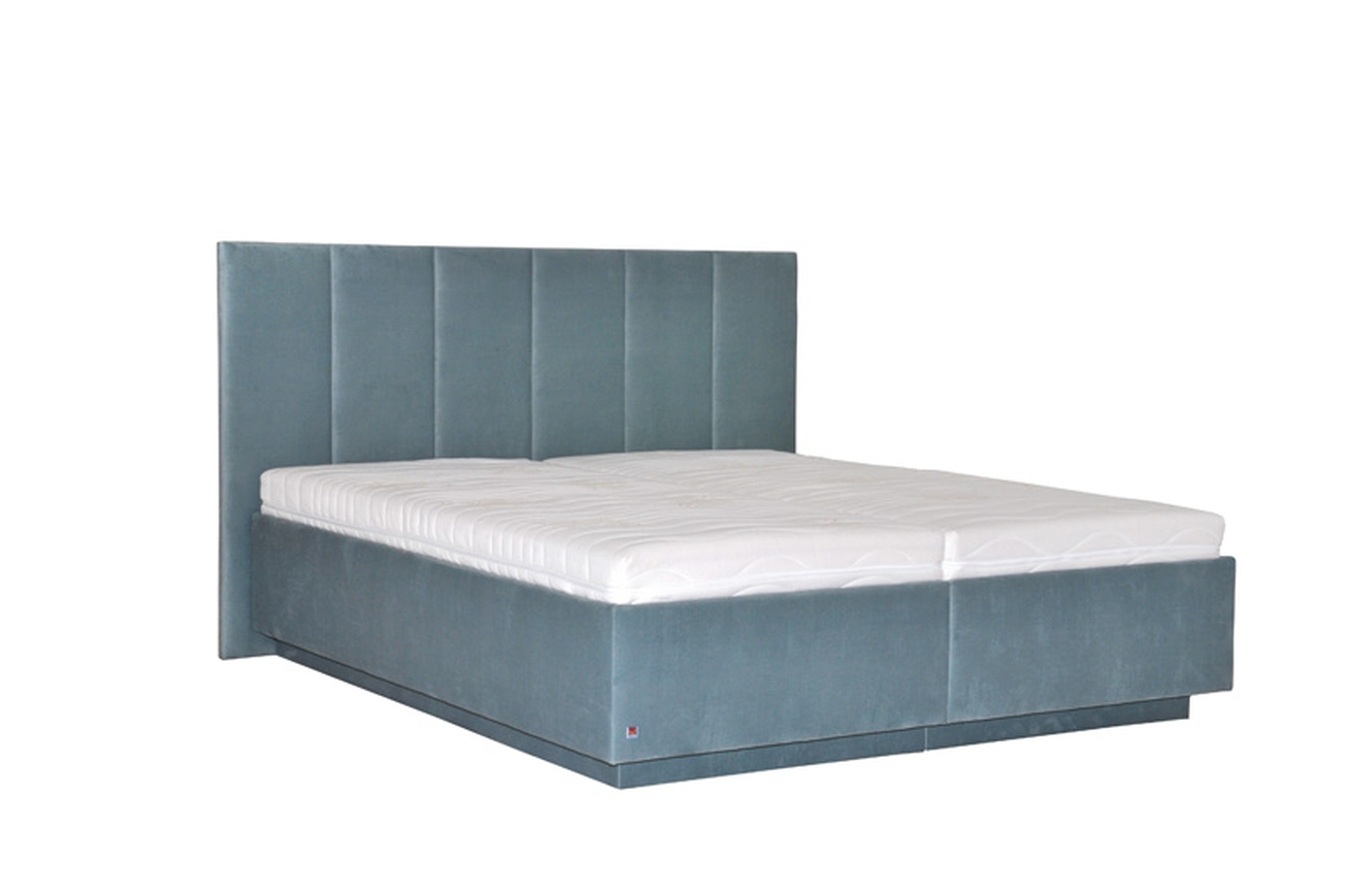 MERKUR dvoulůžková postel s úložným prostorem