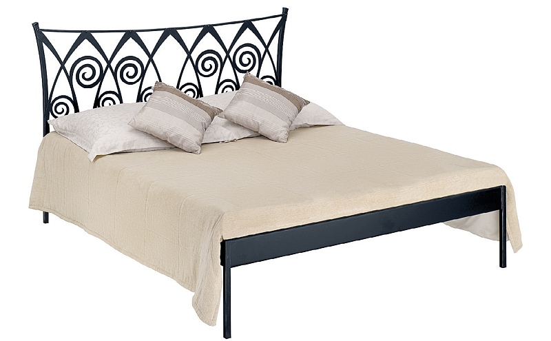 RONDA KANAPE kovová kovaná dvoulůžková postel